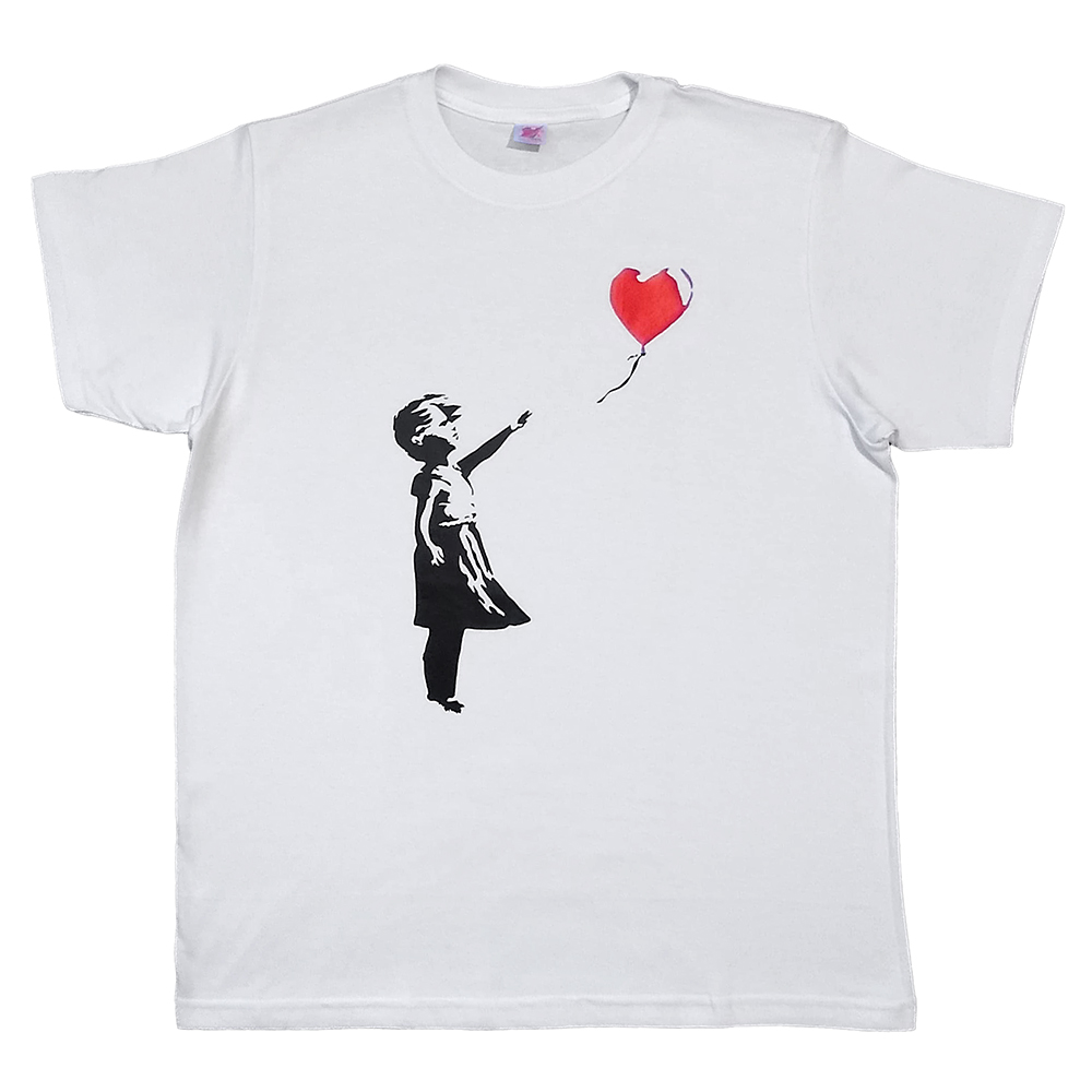 Camiseta Banksy - Girl with Balloon - OBANDOX